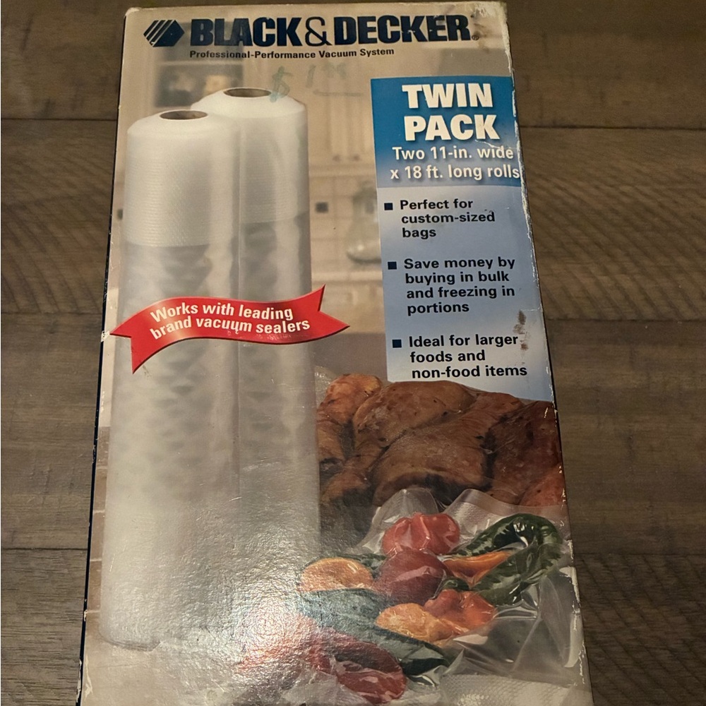 Black & Decker Vacuum Sealer Rolls - Twin Pack